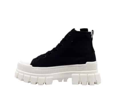 PALLADIUM DONNA Anfibio ANFIBIO TELA NERO 36, 37-2, 38-2, 39-2, 40, 41-2 immagine n. 3/4