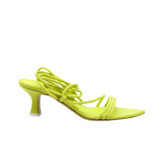 3 JUIN DONNA Donna SANDALO SCIAVA PELLE GIALLO 36, 38-2, 38, 39-2, 40 immagine n. 1/4