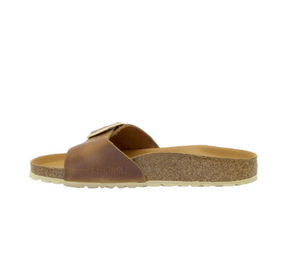 BIRKENSTOCK UNISEX CALZATURE CIABATTA MADRID BIG BUCKLE CUOIO 35 immagine n. 3/4