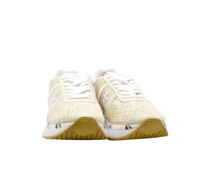 premiata DONNA Donna SNEAKERS CONNY UNCINETTO BEIGE 37-2, 38-2, 39-2, 40, 41-2 immagine n. 2/4