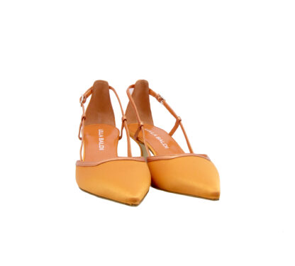LELLA BALDI DONNA Decolte DECOLTE' SPEZZATA RASO ARANCIO 36, 37-2, 38, 40, 37, 39-2 immagine n. 2/4