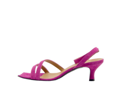 VIA ROMA 15 UNISEX _ SANDALO CAMOSCIO ORCHIDEA 36, 37-2, 37, 38-2, 38, 39-2, 40 immagine n. 3/3
