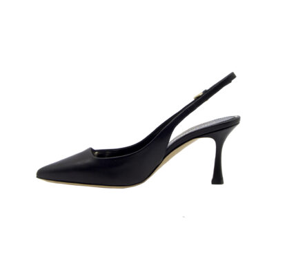 NINALILOU DONNA Chanel CHANEL PELLE NERO 36, 37-2, 37, 38-2, 38, 39-2, 40 immagine n. 3/4