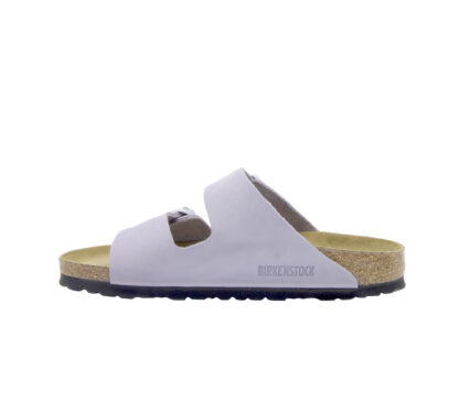 BIRKENSTOCK UNISEX Birkenstock CIABATTA ARIZONA CAMOSCIO LILLA 35, 36, 37-2, 38-2, 39-2, 40, 41-2 immagine n. 3/4