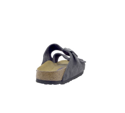 BIRKENSTOCK UNISEX Birkenstock CIABATTA ARIZONA CAMOSCIO GRIGIO SCURO 36, 37-2, 38-2, 39-2, 40, 41-2, 42, 43-2, 44-2, 45-2 immagine n. 4/4