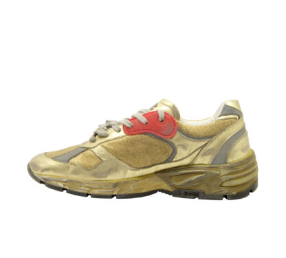 GOLDEN GOOSE DONNA Donna SNEAKERS RUNNING DAD STAR  GOLD 37-2 immagine n. 3/4