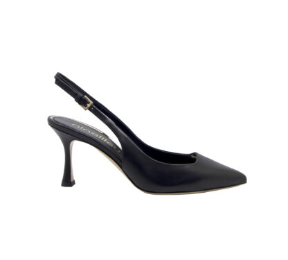 NINALILOU DONNA Chanel CHANEL PELLE NERO 36, 37-2, 37, 38-2, 38, 39-2, 40 immagine n. 1/4