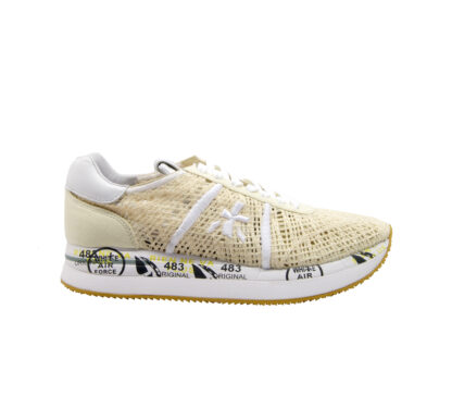 premiata DONNA Donna SNEAKERS CONNY UNCINETTO BEIGE 37-2, 38-2, 39-2, 40, 41-2 immagine n. 1/4