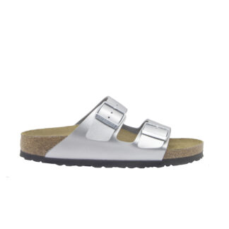 BIRKENSTOCK DONNA CIABATTA ANATOMICA CIABATTA ARIZONA ARGENTO 35, 36, 37-2, 38-2, 39-2, 40, 41-2 immagine n. 1/4