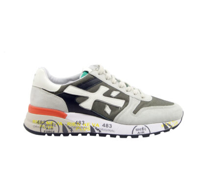 premiata DONNA Donna SNEAKERS MICK GHIACCIO MILITARE 40, 41-2, 42, 43-2, 44-2, 45-2, 46-2 immagine n. 1/4