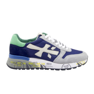 premiata DONNA Donna SNEAKERS MICK GHIACCIO BLU 40, 41-2, 42, 43-2, 44-2, 45-2, 46-2 immagine n. 1/4