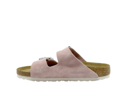 BIRKENSTOCK UNISEX CALZATURE CIABATTA ARIZONA CAMOSCIO ROSA 35, 36, 37-2, 38-2, 39-2, 40, 41-2, 42 immagine n. 3/4