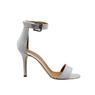 VIA ROMA 15 DONNA Donna SANDALO MICROGLITTER ARGENTO 36, 37-2, 37, 38-2, 38, 39-2, 40 immagine n. 1/4