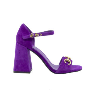 JEFFREY CAMPBELL DONNA Donna SANDALO CAMOSCIO VIOLA 36, 37-2, 38-2, 39-2, 40 immagine n. 1/4