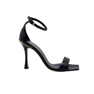 NINALILOU DONNA _ SANDALO PELLE NERO 37-2, 37, 38-2, 38, 39-2, 40 immagine n. 1/4