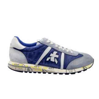 premiata UOMO CALZATURE SNEAKERS LUCY BLU GRIGIO 40, 41-2, 42, 43-2, 44-2, 45-2 immagine n. 1/4