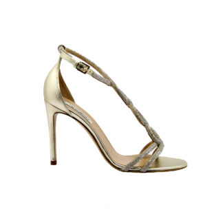 NINALILOU DONNA Donna SANDALO PELLE PLATINO TRECCIA 36, 37-2, 38-2, 39-2, 40 immagine n. 1/4