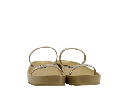 PEDRO GARCIA DONNA Donna CIABATTA 2 FASCE SWAROVSKY ORO 36, 37-2, 37, 38-2, 38, 39-2, 40, 41-2 immagine n. 2/4