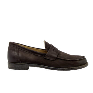 MOMA UOMO CALZATURE MOCASSINO CAMOSCIO MORO 40, 41-2, 41, 42, 42-2, 43-2, 44-2, 45-2 immagine n. 1/4