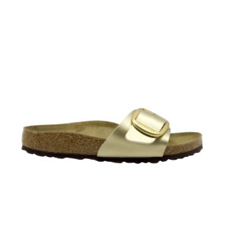 BIRKENSTOCK DONNA CIABATTA ANATOMICA MADRID BIG BUCKLE ORO 35, 36, 37-2, 38-2, 39-2, 40 immagine n. 1/4