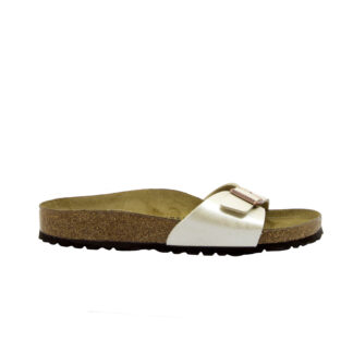 BIRKENSTOCK UNISEX Birkenstock MADRID PEARL WHITE 36, 37-2, 38-2, 39-2, 40, 41-2 immagine n. 1/4