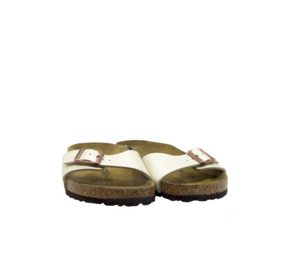 BIRKENSTOCK DONNA CIABATTA ANATOMICA MADRID PEARL WHITE 36, 37-2, 38-2, 39-2, 40, 41-2 immagine n. 2/4