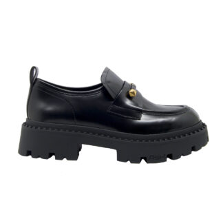 ASH DONNA Donna MOCASSINO SPAZZOLATO NERO BORCHIA 36, 37-2, 38-2, 39-2, 40, 41-2 immagine n. 1/4