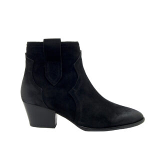 ASH DONNA Donna TEXANO CAMOSCIO NERO 36, 37-2, 38-2, 39-2, 40, 41-2 immagine n. 1/4