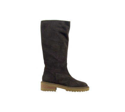 VIA ROMA 15 DONNA Donna STIVALE CAMOSCIO MORO 36, 37-2, 37, 38-2, 38, 39-2, 40 immagine n. 1/4
