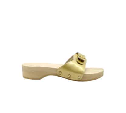 SCHOLL DONNA Donna ZOCCCOLO PELLE PLATINO 36, 37-2, 38-2, 39-2, 41-2 immagine n. 1/4