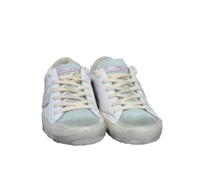 PHILIPPE MODEL DONNA Donna SNEAKWRS PELLE BIANCO ROSA 36, 37-2, 38-2, 39-2, 40, 41-2 immagine n. 2/4