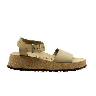 BIRKENSTOCK UNISEX SANDALO ANATOMICO SANDALO ZEPPA BEIGE 36, 37-2, 38-2, 39-2, 40, 41-2 immagine n. 1/4