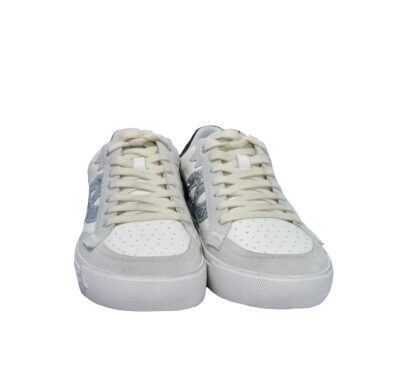 ASH DONNA Donna SNEAKERS PELLE BIANCO ARGENTO 36, 37-2, 38-2, 39-2, 40 immagine n. 2/4