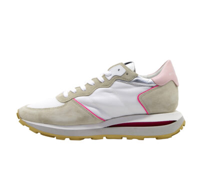 PHILIPPE MODEL DONNA Donna SNEAKERS RUNNING SABBIA ROSA 36, 37-2, 38-2, 39-2, 40, 41-2 immagine n. 3/4