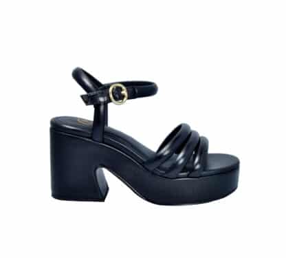 ASH DONNA Donna SANDALO PLATO' PELLE NERO 36, 37-2, 38-2, 39-2, 40 immagine n. 1/4