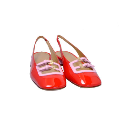 A.BOCCA DONNA Donna MARY JANE VERNICE ROSSO 36, 37-2, 39-2, 40, 41-2 immagine n. 2/4