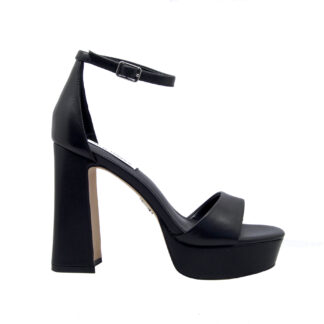 steve madden DONNA Donna SANDALO PLATO' PELLE NERO 36, 37-2, 37, 38-2, 38, 39-2, 40 immagine n. 1/4