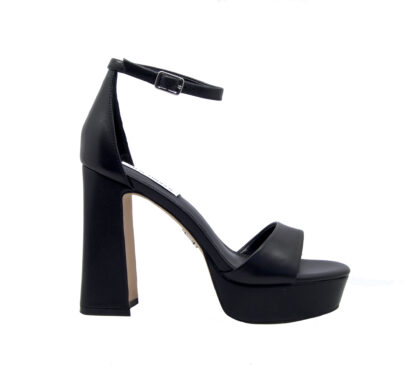 steve madden DONNA Donna SANDALO PLATO' PELLE NERO 36, 37-2, 37, 38-2, 38, 39-2, 40 immagine n. 1/4