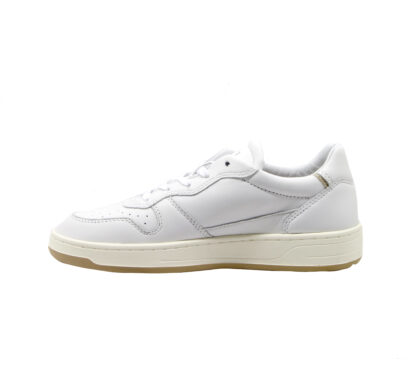 D.A.T.E DONNA Donna SNEAKERS COURT PELLE BIANCO 36, 37-2, 38-2, 39-2, 40 immagine n. 3/4