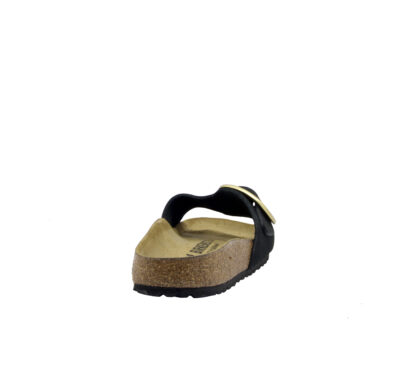 BIRKENSTOCK UNISEX Birkenstock MADRID BIG BUCKLE NABUCK NERO 35, 36, 37-2, 38-2, 39-2, 40, 41-2 immagine n. 4/4