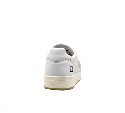 D.A.T.E DONNA Donna SNEAKERS COURT PELLE BIANCO 36, 37-2, 38-2, 39-2, 40 immagine n. 4/4