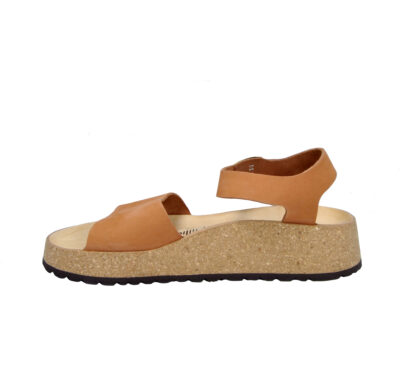 BIRKENSTOCK UNISEX CALZATURE SANDALO ZEPPA CUOIO 36, 37-2, 38-2, 39-2, 40, 41-2 immagine n. 3/4