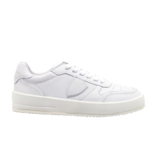 PHILIPPE MODEL DONNA Donna SNEAKERS PELLE BIANCO 36, 37-2, 38-2, 39-2, 40, 41-2 immagine n. 1/4