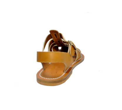 k.jacques UOMO CALZATURE SANDALO GABBIA CUOIO 41-2, 42, 43-2, 44-2, 45-2, 46-2 immagine n. 4/4