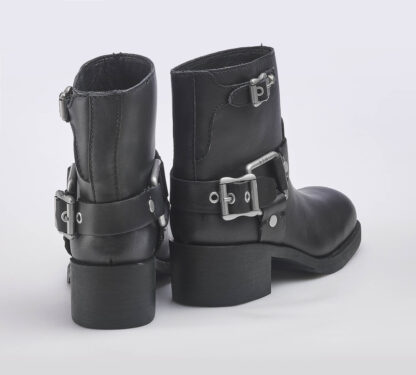 ASH DONNA Donna STIVALE CAMPEROS NERO FIBBIE 36, 37-2, 38-2, 39-2, 40 immagine n. 4/4