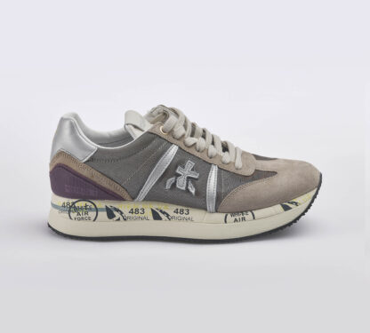 premiata DONNA Donna SNEAKERS CONNIE TAUPE VIOLA 37-2, 38-2, 40, 41-2, 34-2 immagine n. 1/5