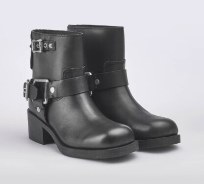 ASH DONNA Donna STIVALE CAMPEROS NERO FIBBIE 36, 37-2, 38-2, 39-2, 40 immagine n. 3/4