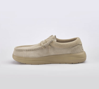 HEYDUDE UOMO CALZATURE SCARPA CAMOSCIO SABBIA LACCIO 41-2, 42, 43-2, 44-2, 45-2, 46-2, 40 immagine n. 2/5