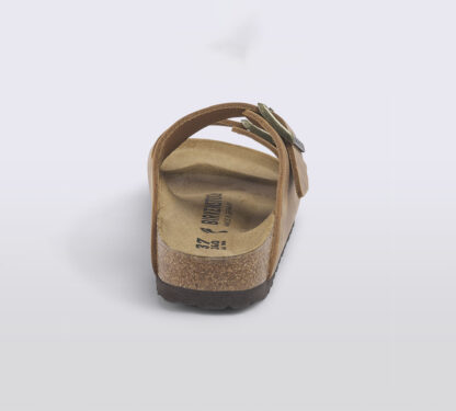 BIRKENSTOCK DONNA CIABATTA ANATOMICA ARIZONA PELLE OLIATA COGNAC 36, 37-2, 41-2, 35, 38-2, 39-2, 40, 42, 43-2, 44-2, 45-2, 46-2 immagine n. 4/5