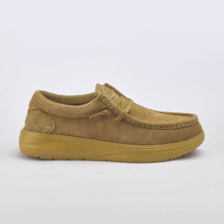 HEYDUDE UOMO CALZATURE SCARPA CAMOSCO CUOIO LACCIO 40, 41-2, 42, 43-2, 44-2, 45-2, 39-2 immagine n. 1/5